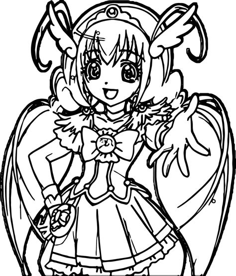 Glitter Force Printable Coloring Pages